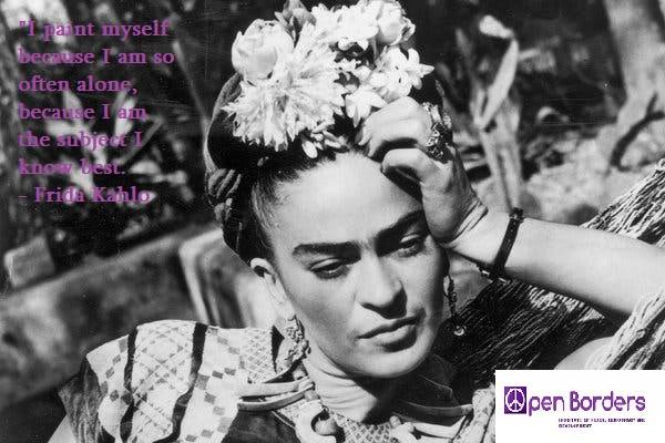 Today, on what would have been Frida Kahlo's birthday, let's reflect on ...
