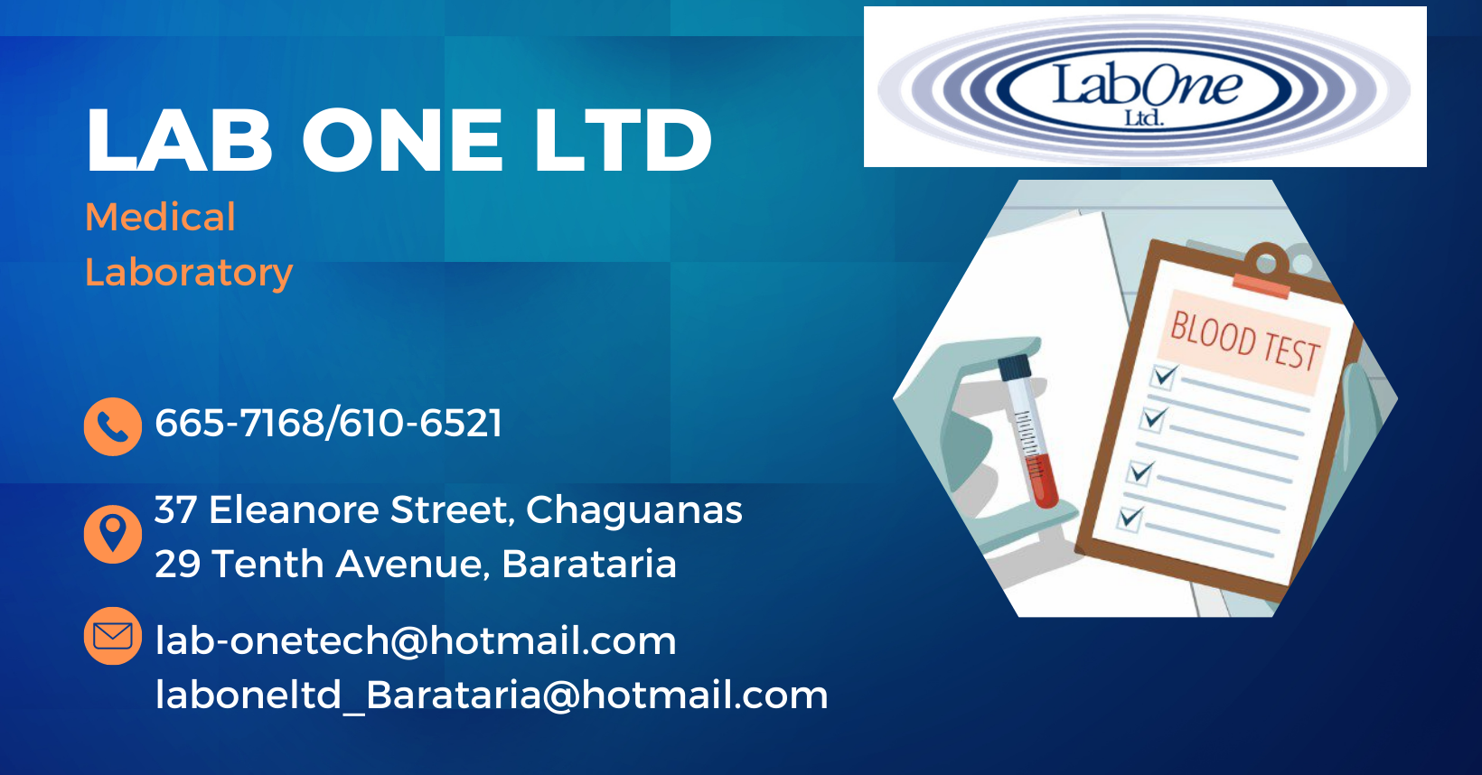 LabOne Ltd | Chaguanas