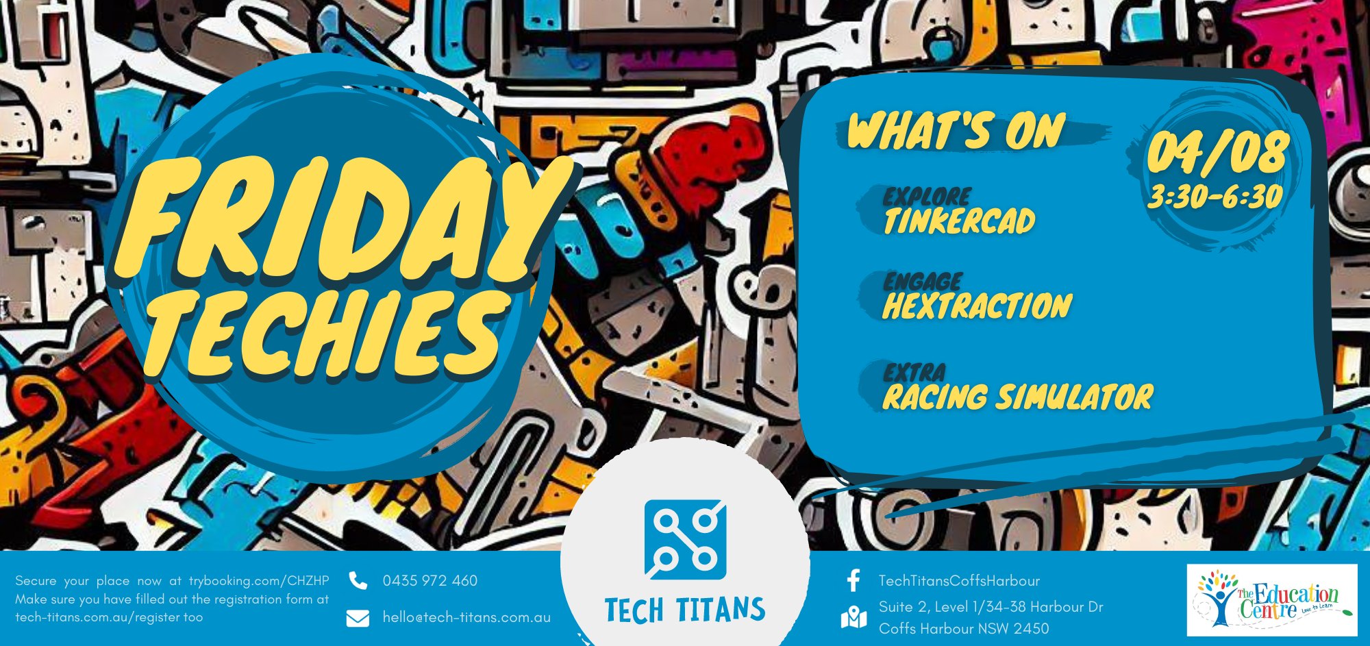 Tech Titans - 🚀 Join us for this week's Friday Techies...