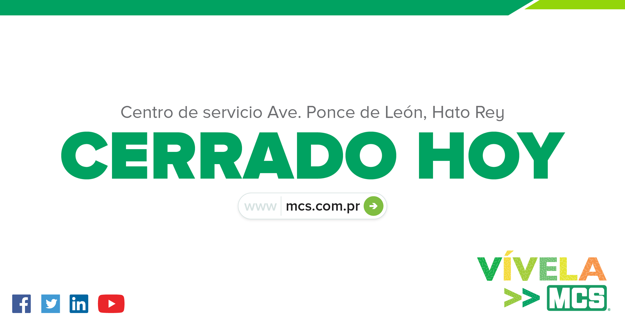 MCSPuertoRico - Nuestro Centro de Servicio ubicado en el MCS Plaza de ...