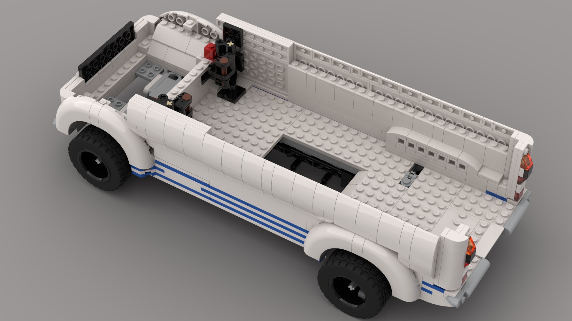 1977 Ford Granada Mk1 Lego creation