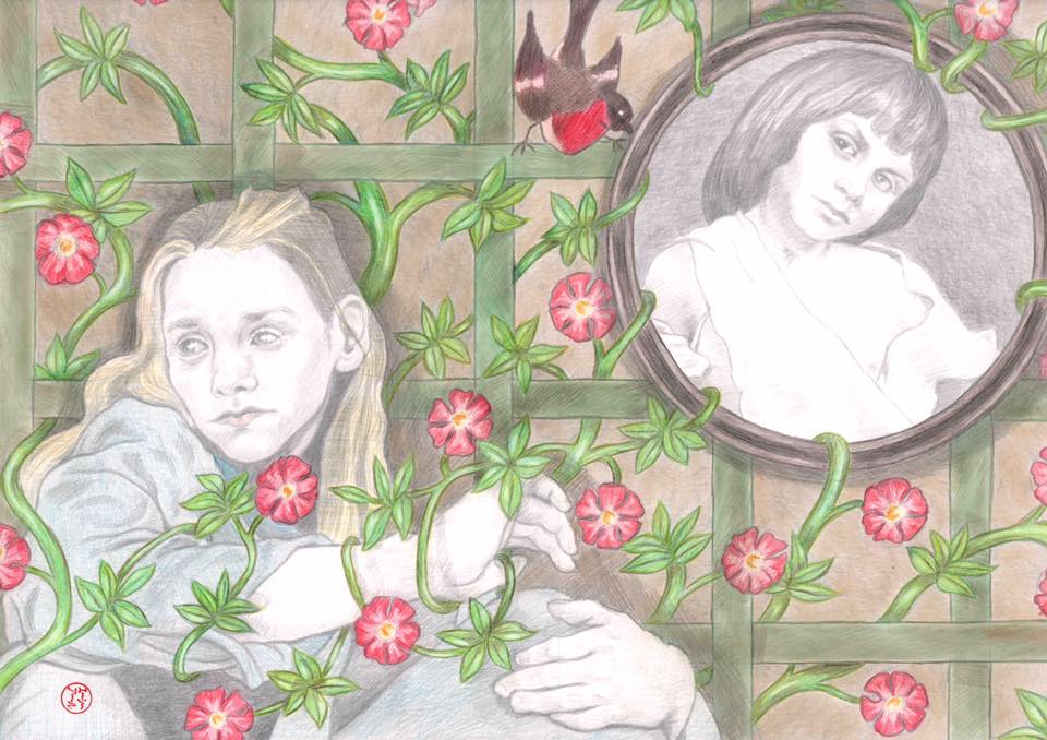 Pictured automated Alice by Jeff Noon, a sequel to Alice in Wonderland