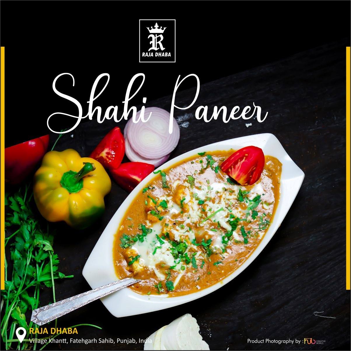 Raja Dhaba - Paneer that's not only soft but also rich in calcium and ...