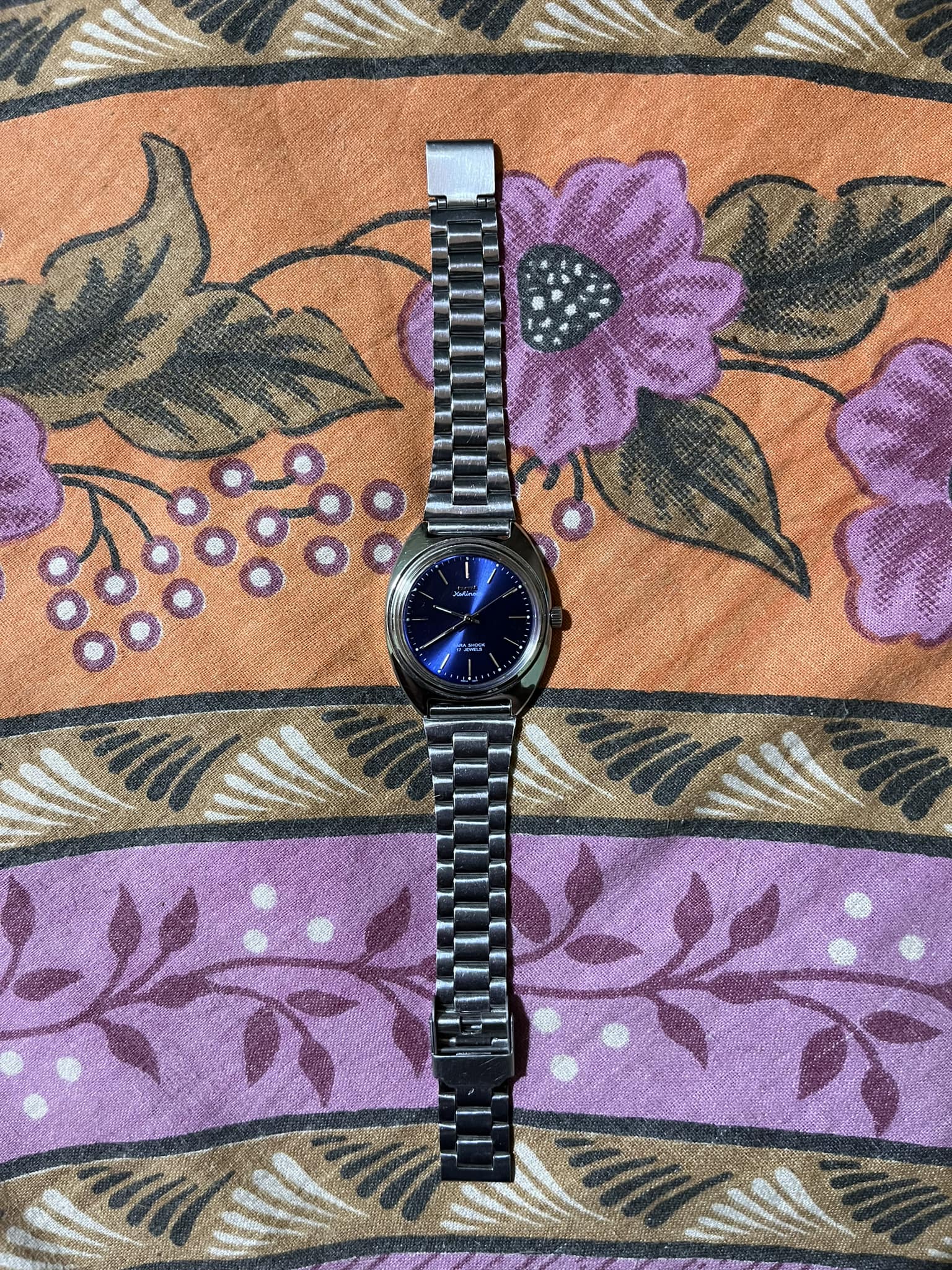 My Leather bracelet featuring the iconic MANOWAR logo on stainless