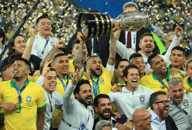 🇧🇷🏆 On this day in 2019, Brazil were crowned Copa América