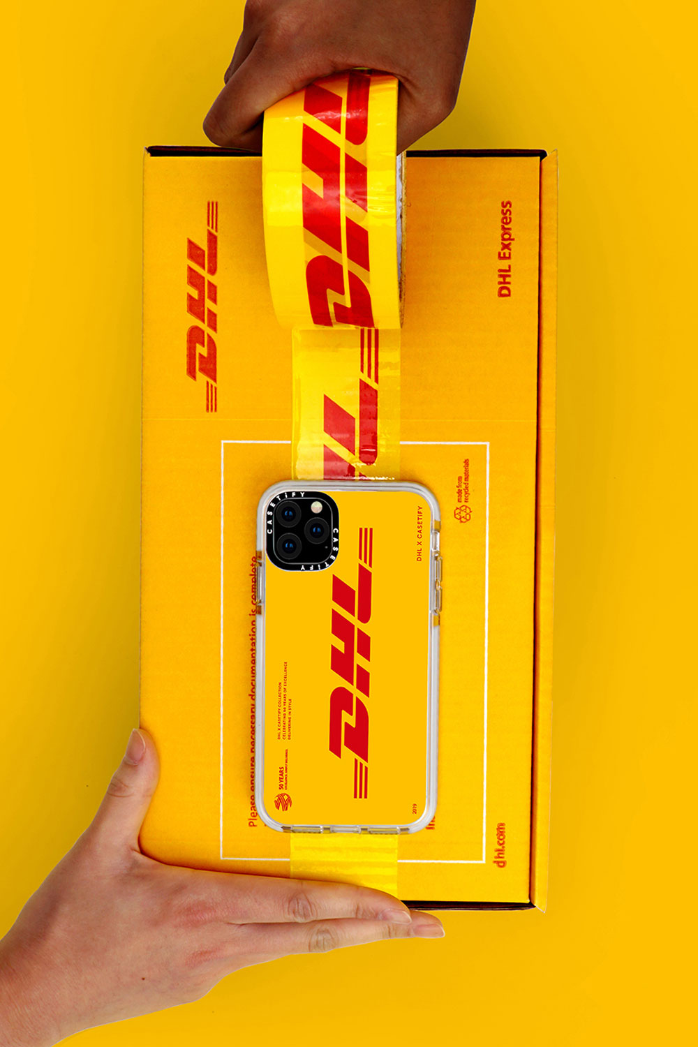 スマホアクセサリー iPhone 11pro max 【DHL x CASETiFY】