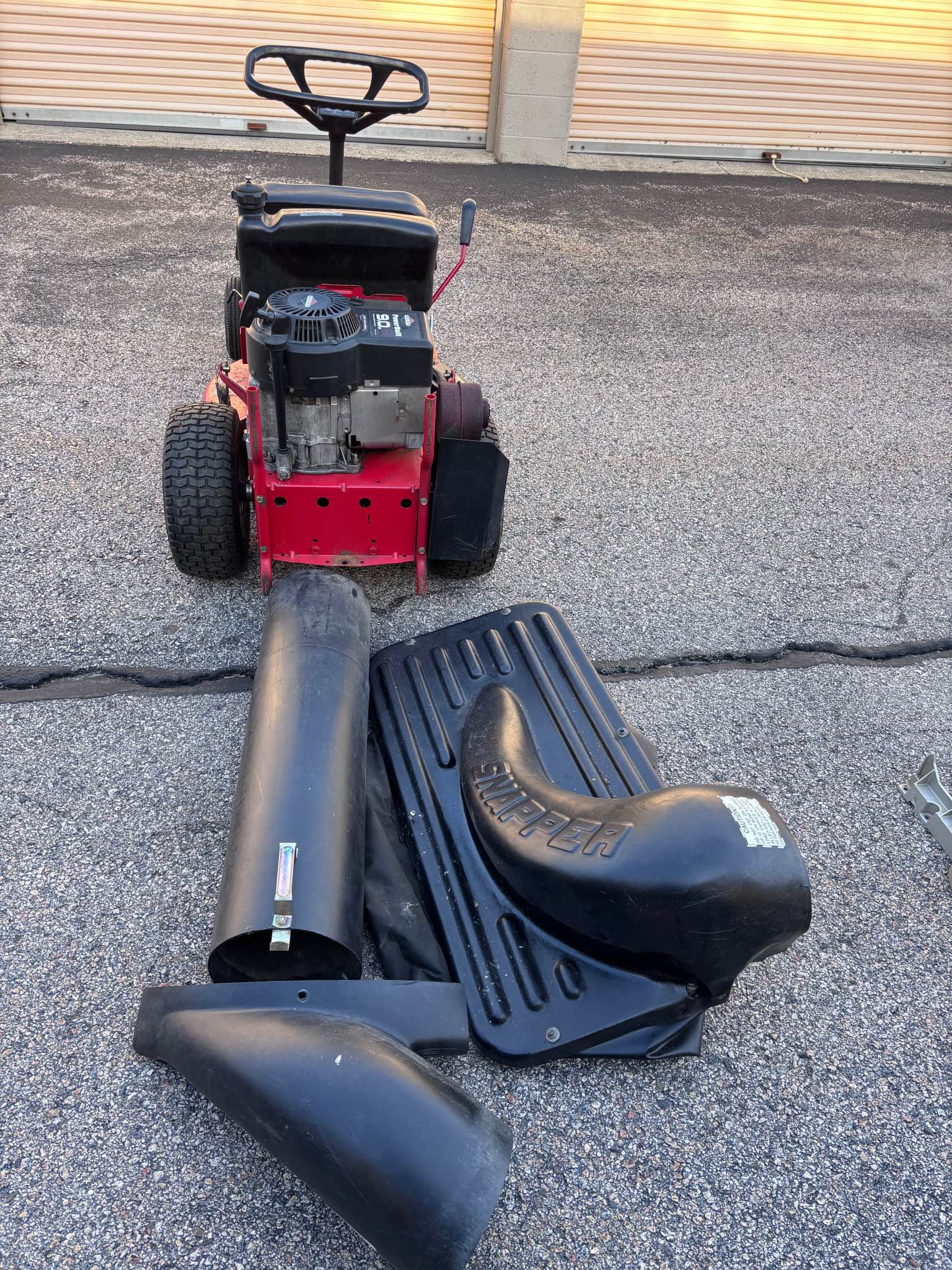 Snapper 28” Riding Mower with Rear Bagger - Lawn Mowers - Middletown ...