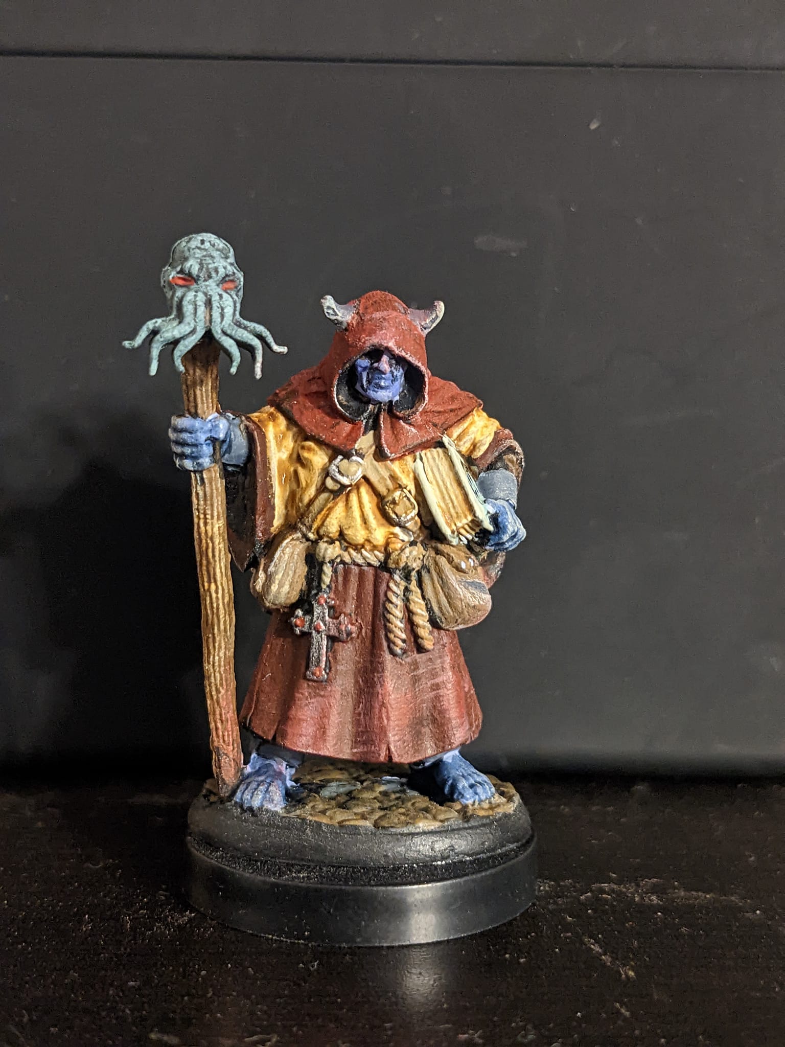 Figurine Reaper Bones – Brother Hammond Monk 44007 – 40mm Pour Jeux De Rôle