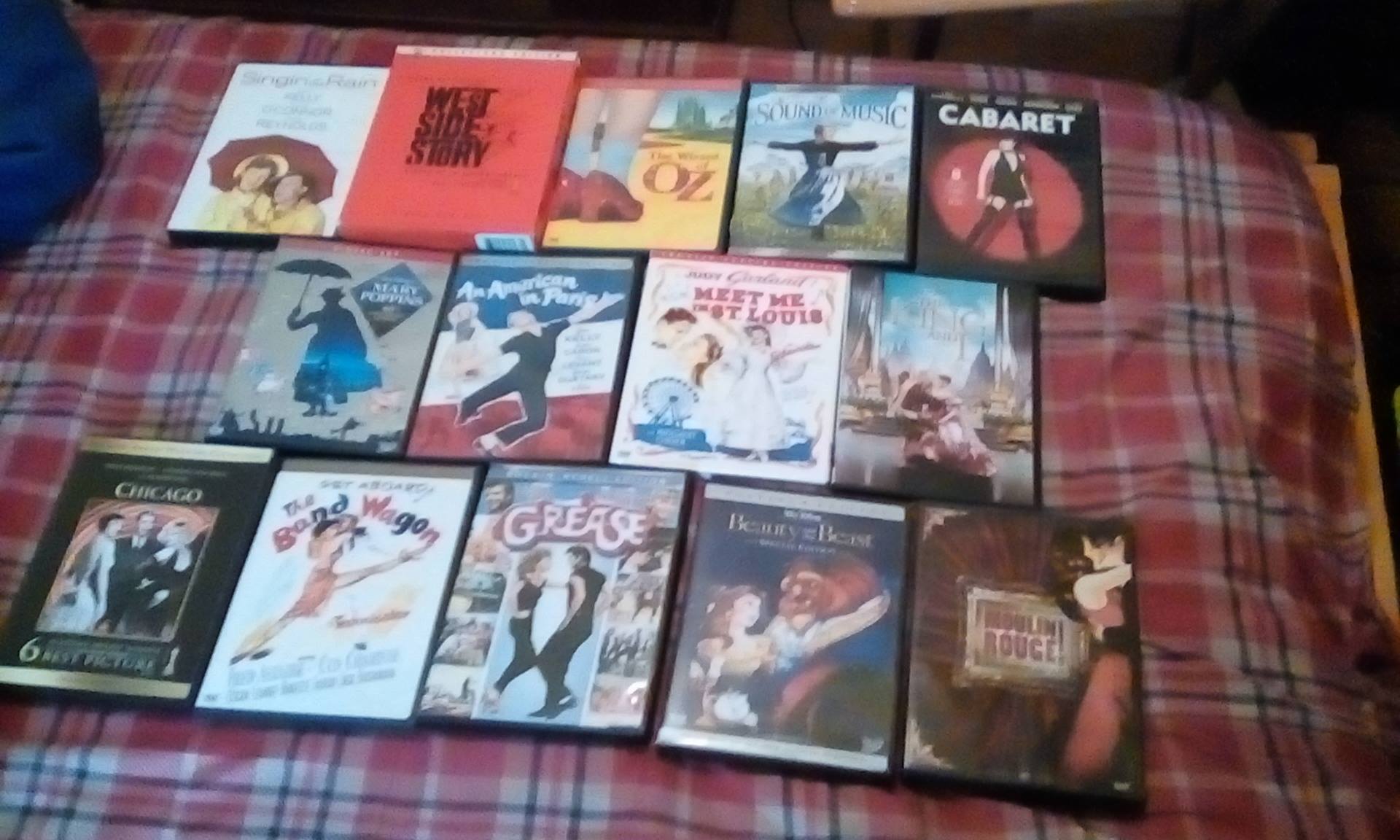 What connects these DVD films in order?