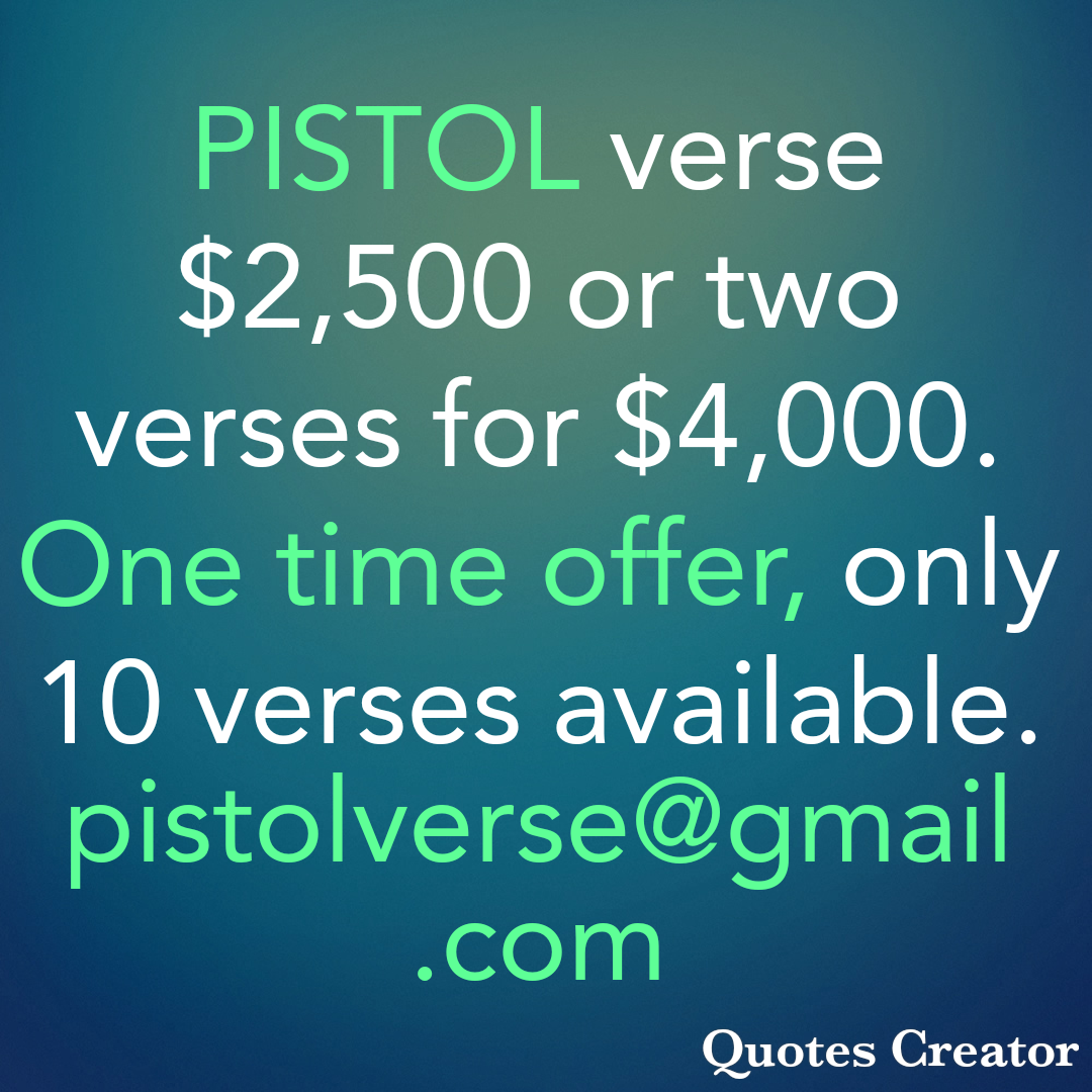Pistol