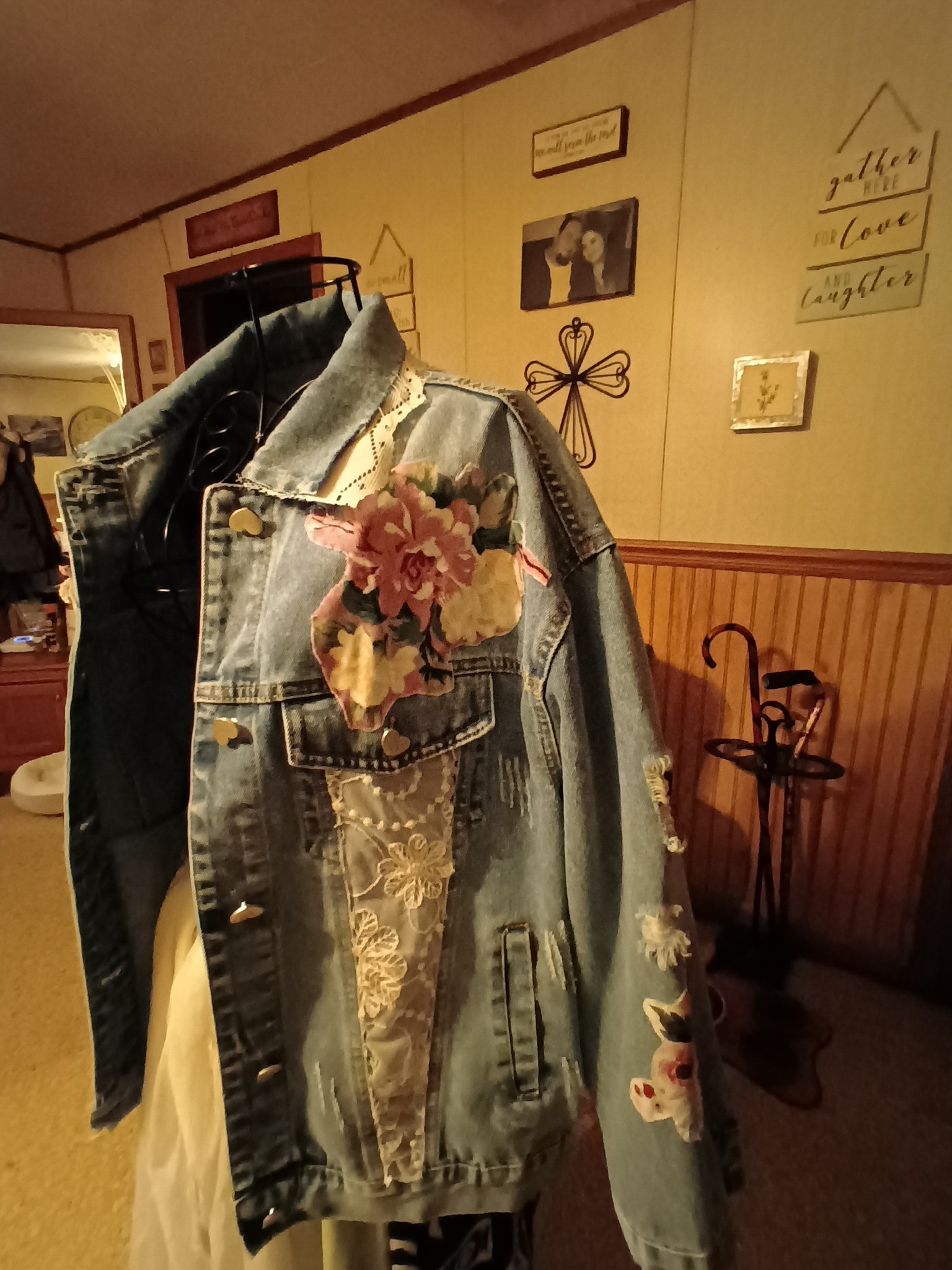 Early 1900s denim jacket style