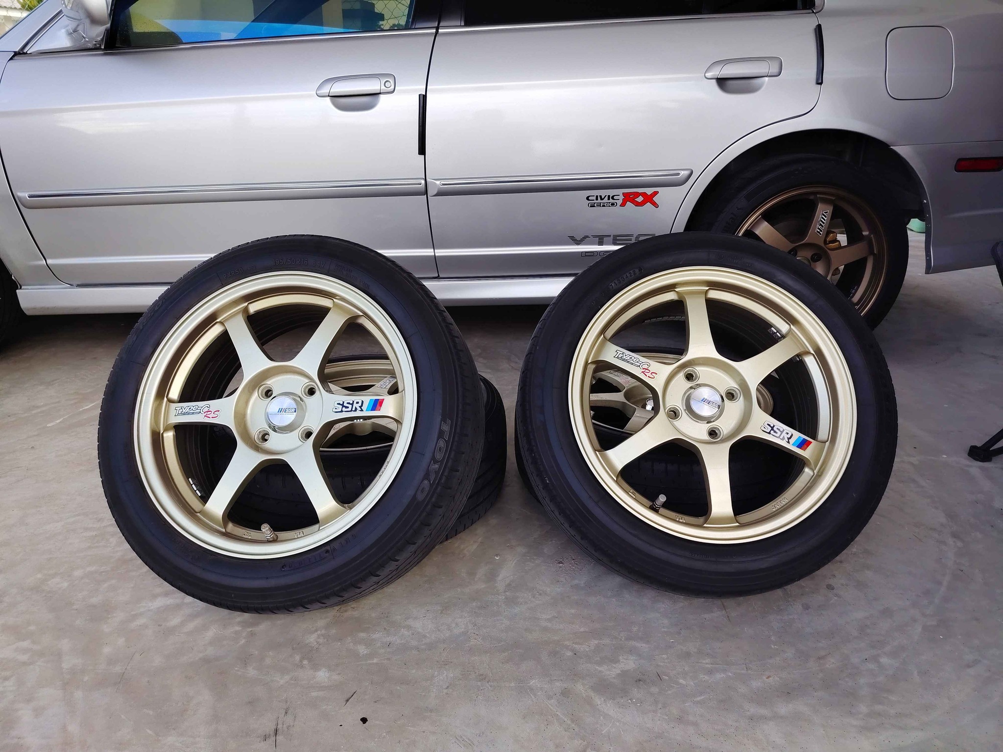 Rim For Sale ❗ SSR Type-C RS Rim 16 7jj ET38 Pcd 100 Color light 
