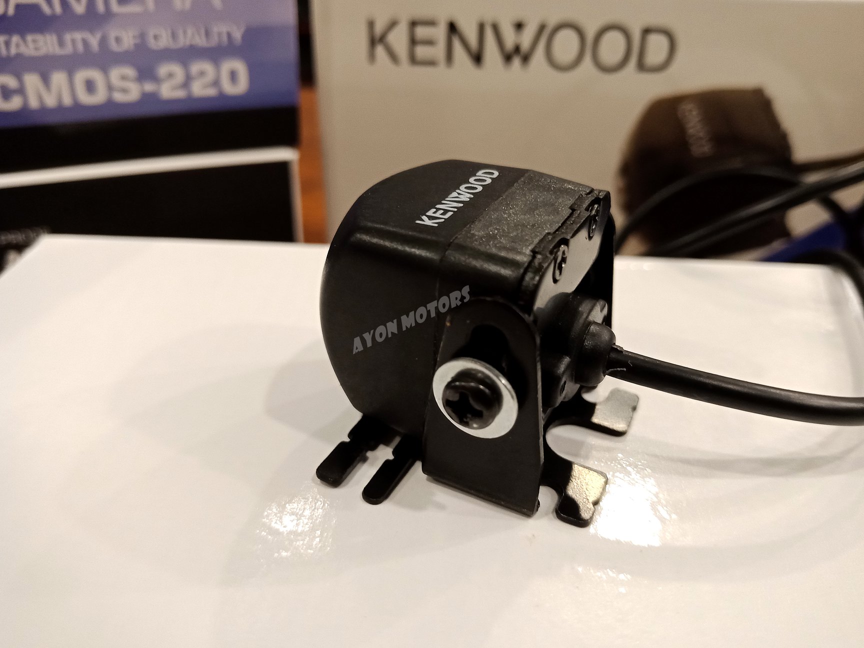 Kenwood CMOS-220 car HD back camera in stock!! ⬅️ #Kenwood