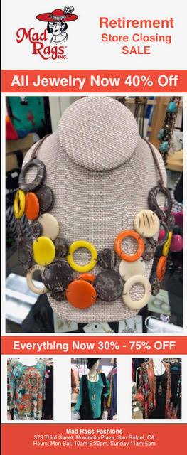 Mad Rags Fashions | San Rafael CA