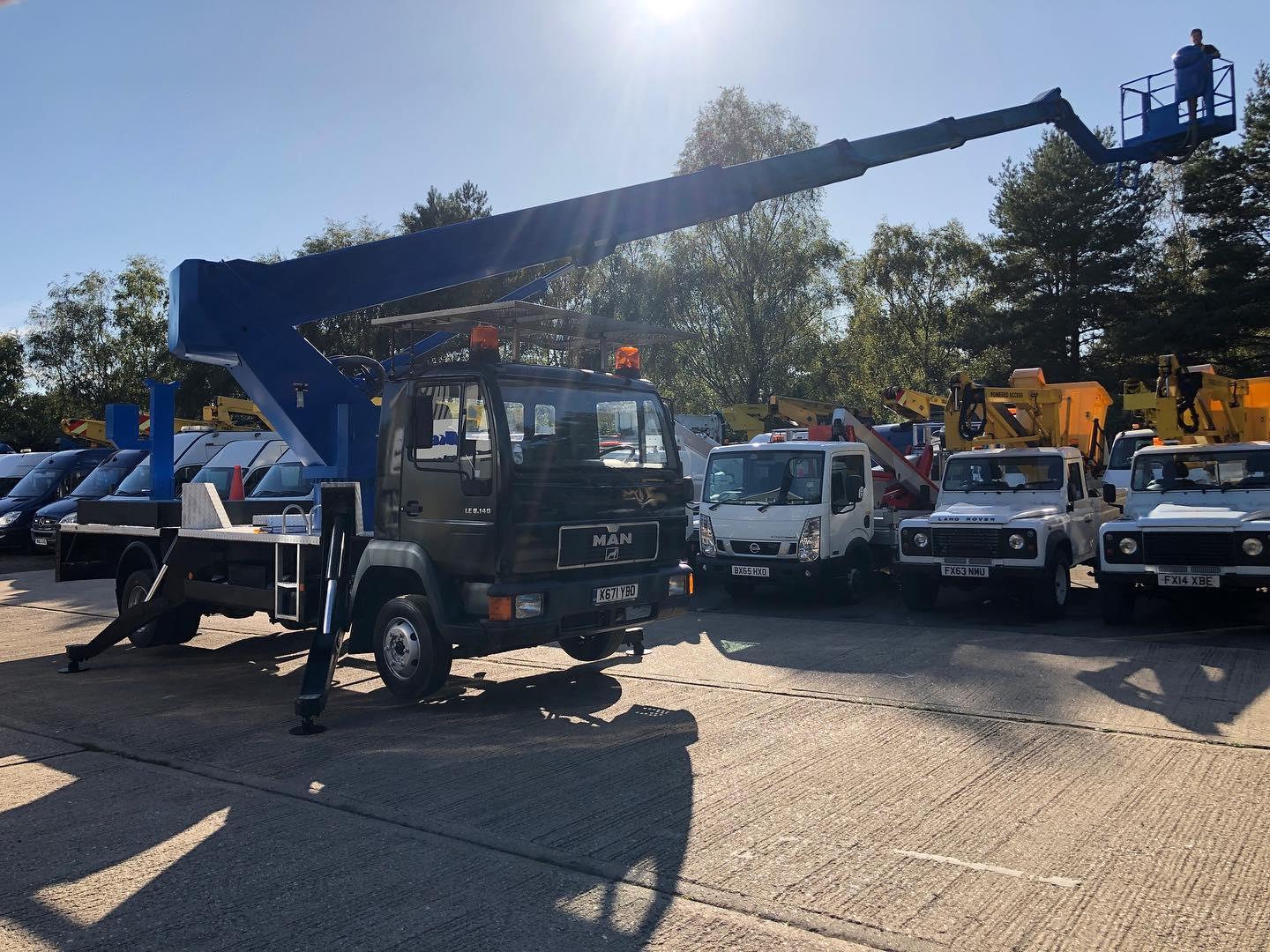 Cherry Pickers - MAN 7.5 Ton fitted with WT300 30 metre...
