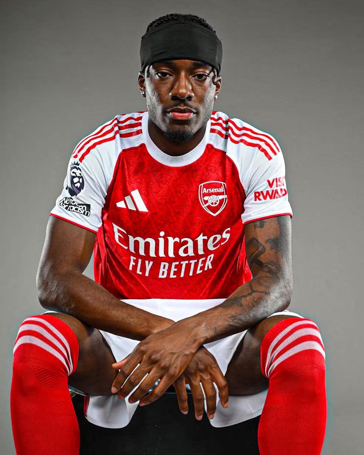 REVEALED: Noni Madueke will be wearing jersey number 20 in Arsenal