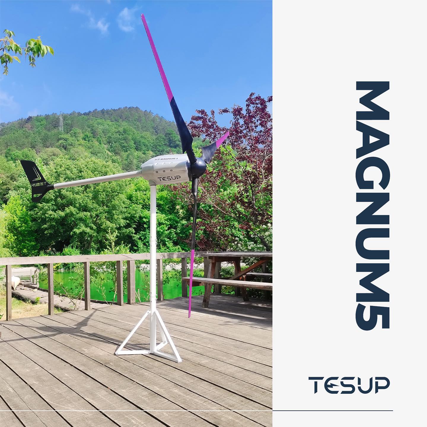 TESUP - Now you see World’s best household wind turbine,...