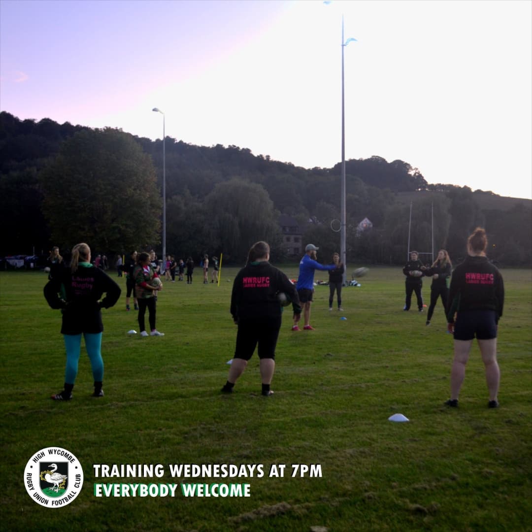📢 TRAINING TONIGHT... - High Wycombe Women and Girls Rugby | Facebook