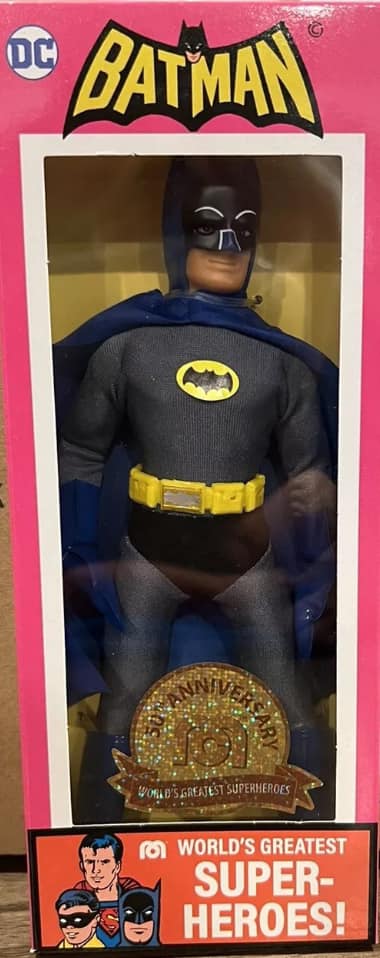 Mego Batman and original Robin figure