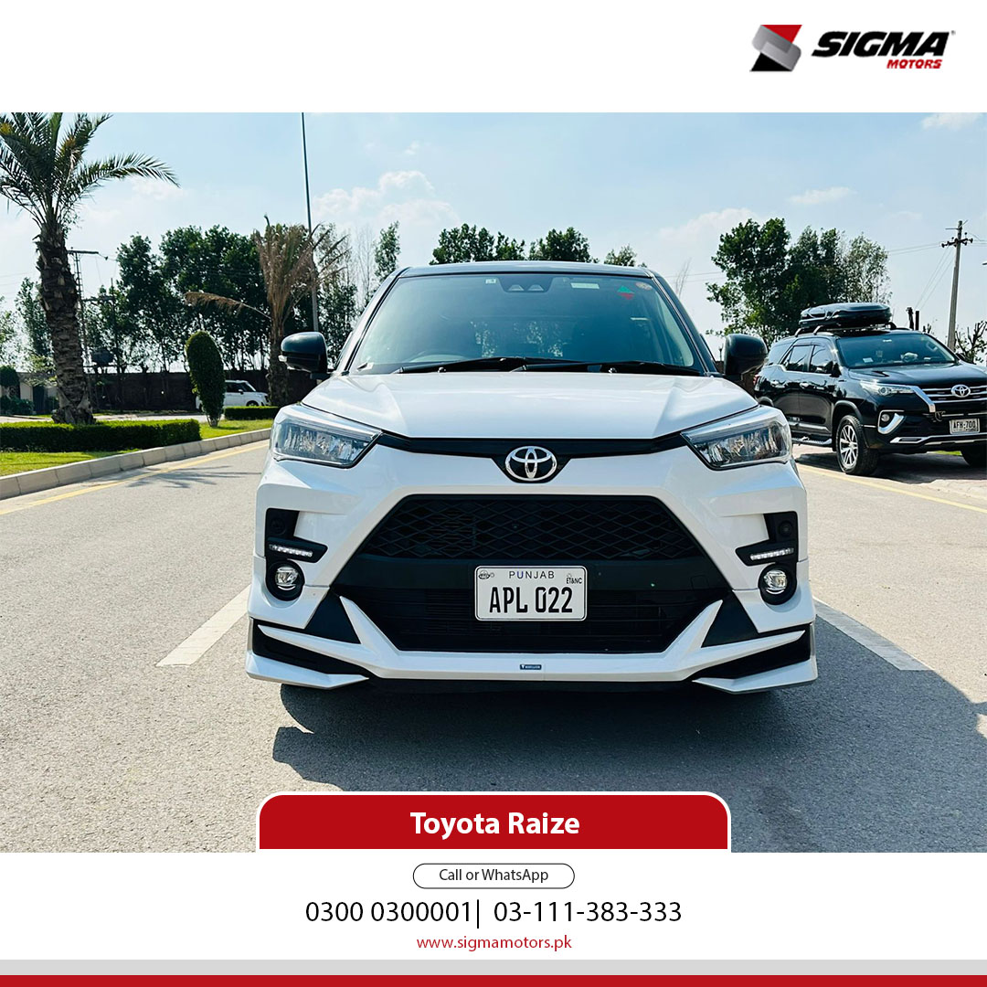 Sigma Motors - Toyota Raize Z Package Model Year 2021... | Facebook