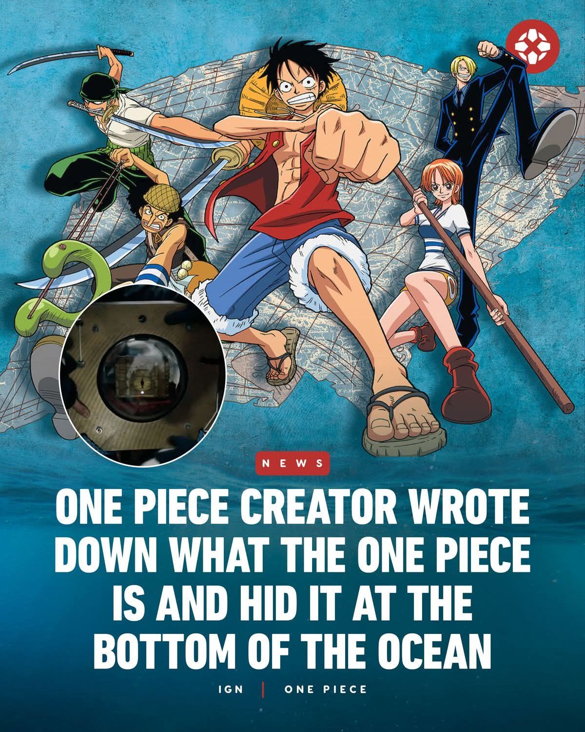 One Piece creator Eiichiro Oda finally documents the answer to the 