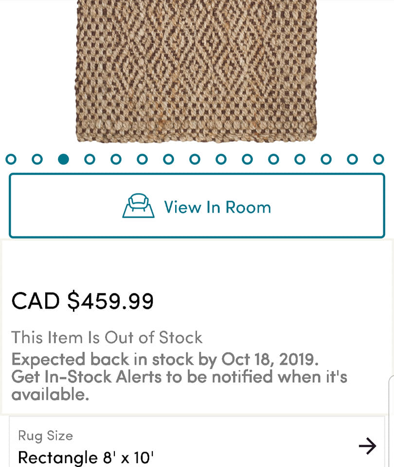 Brand new area rug 8x10 jute Area Rugs Mississauga, Ontario