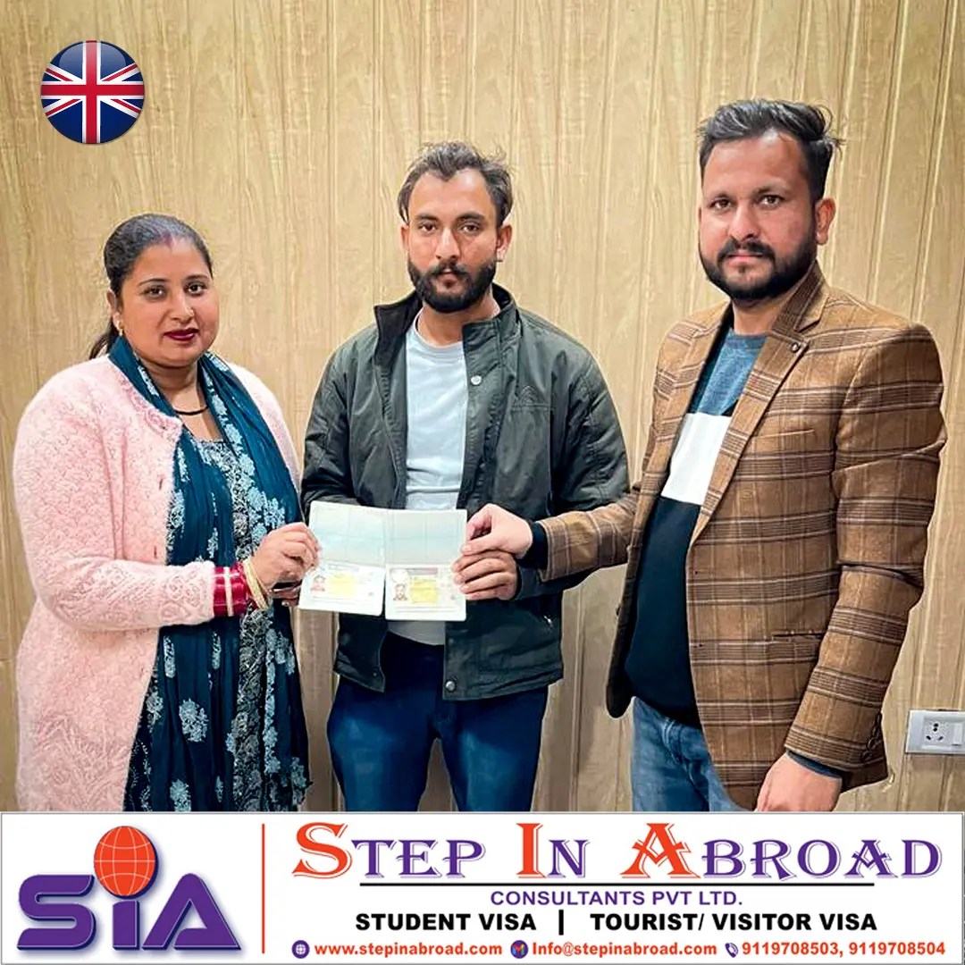 Step in abroad - 🇬🇧🇬🇧🇬🇧Congratulations to Aman Rani and...