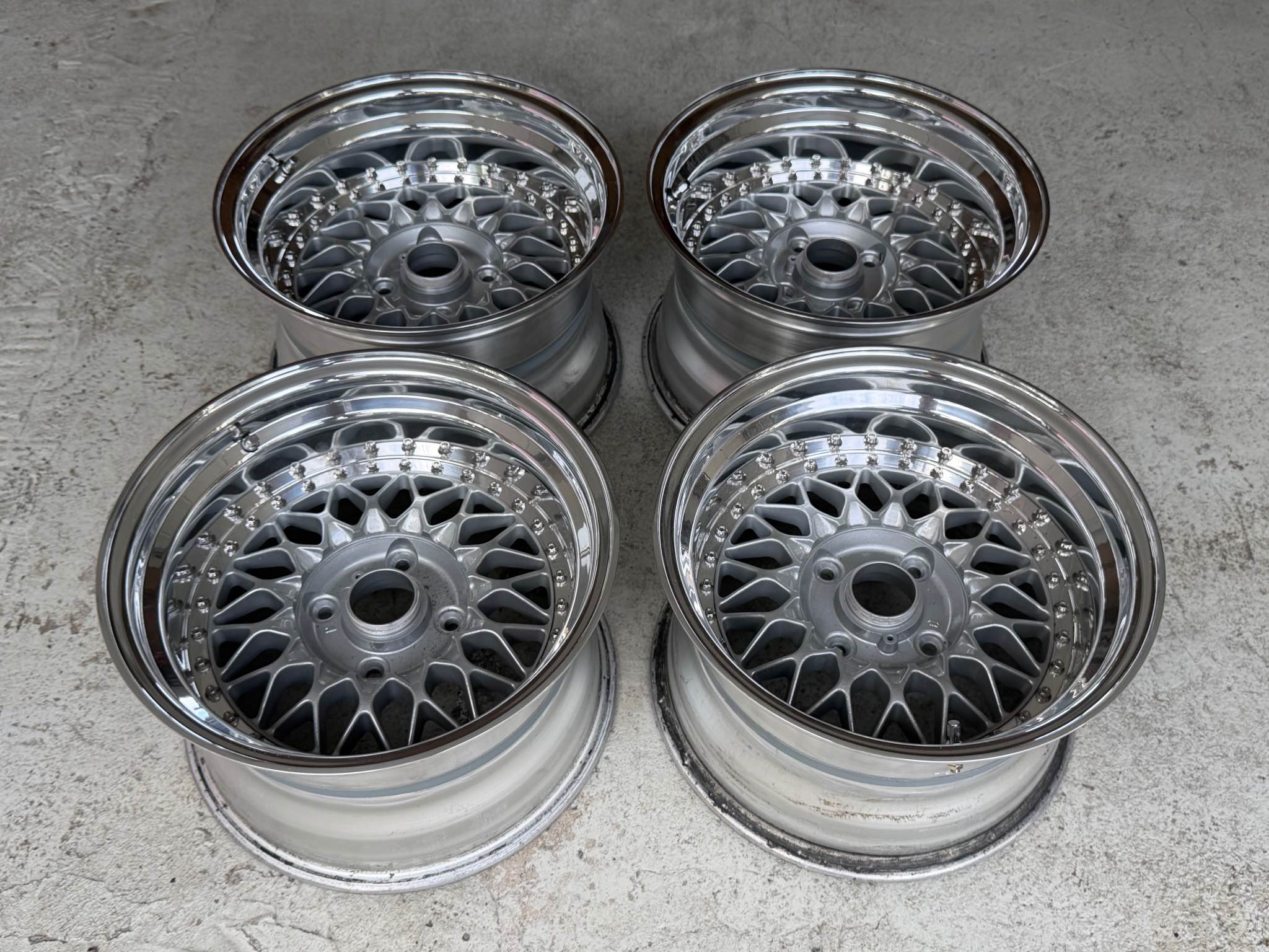 WORK Serge - 3 Piece 15x9 Wheels - Car Wheels, Tires & Parts - Swanson ...