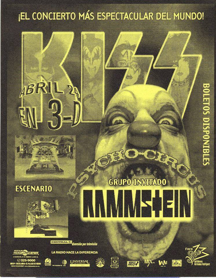 KISSTORY March 25, 1999 - #KISS' Psycho Circus Tour invaded