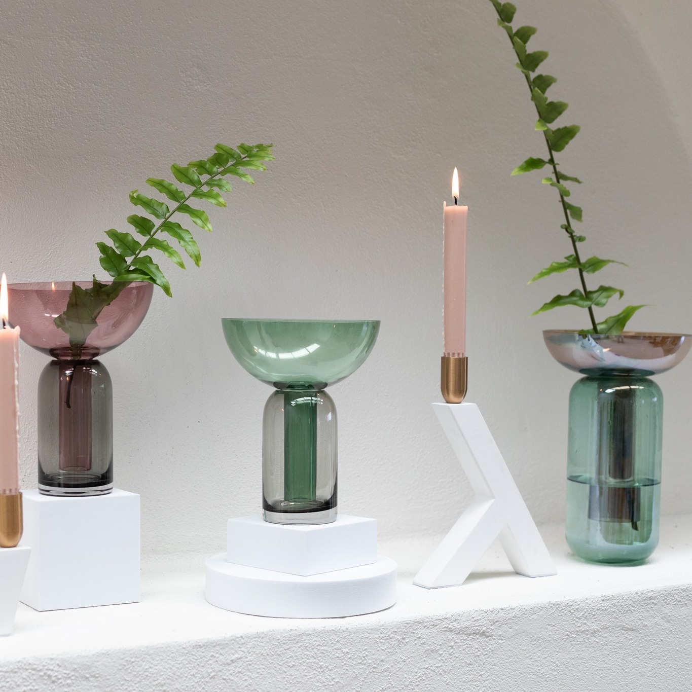 Home By Keira - Our Petite Vases come in Night Rose Pink...