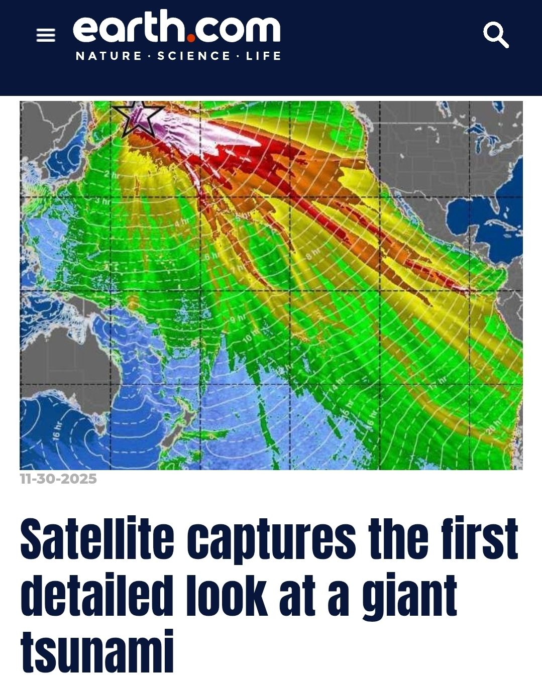 マウナ A new satellite image has given scientists their first highly