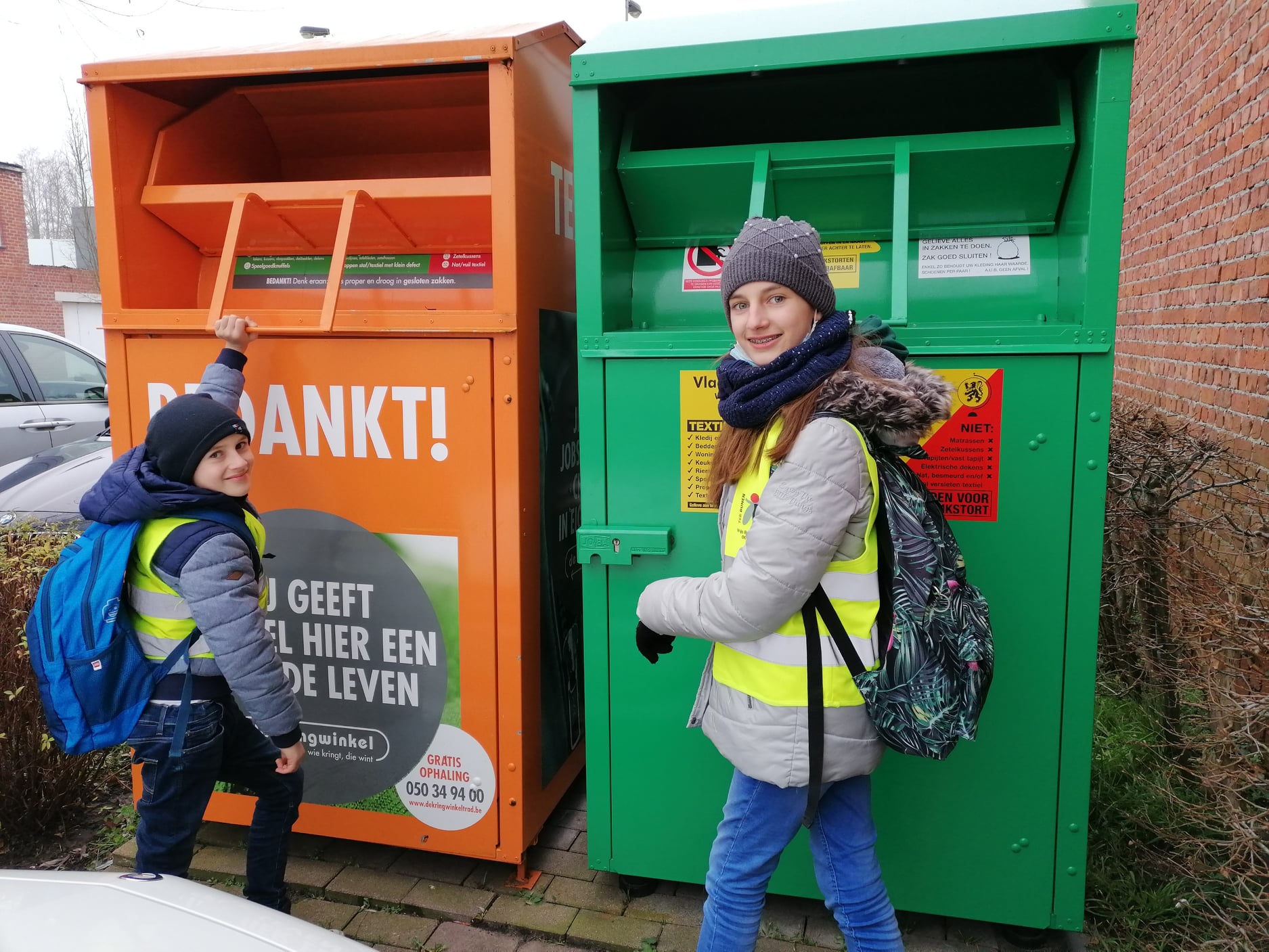 De textielcontainers staan weer op alle... - Gemeente Beernem | Facebook