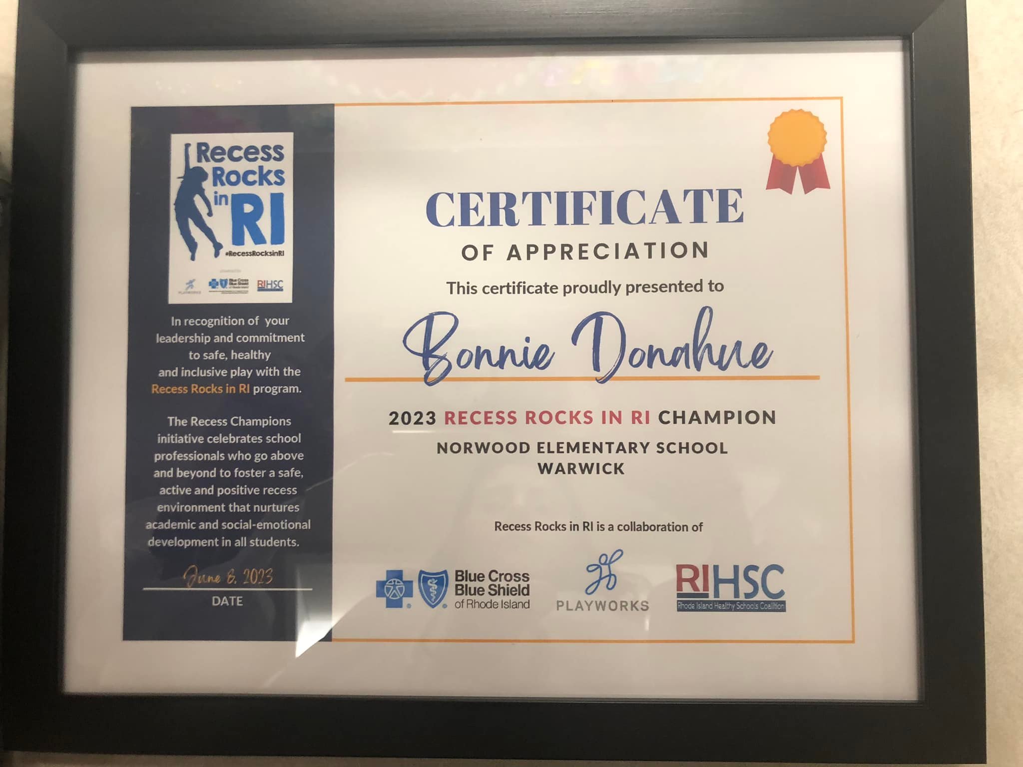Norwood School - Congratulations Bonnie Pelletier Donahue... | Facebook