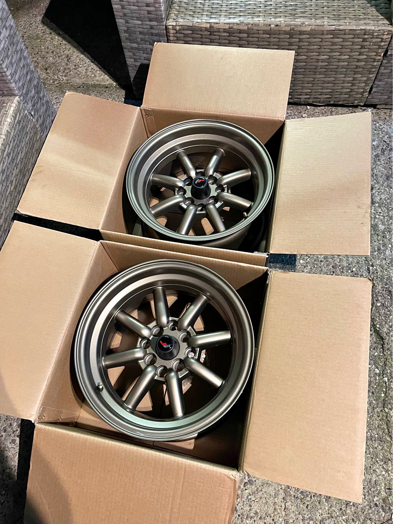 2X JR19 wheels 15x8 4x100-114.3 x2 - Car Wheels, Tires & Parts ...