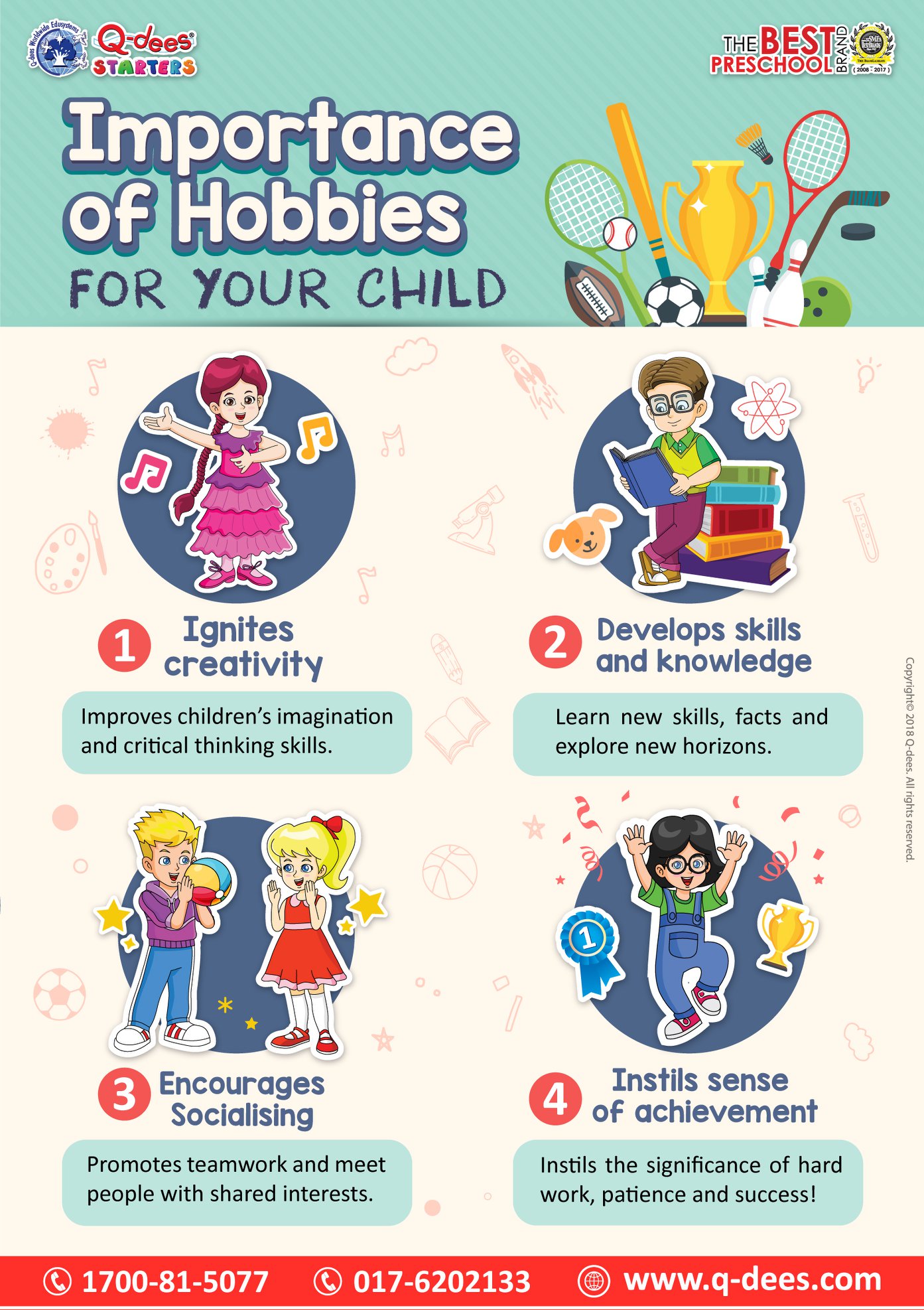 Importance of hobbies for your... - Official Q-dees Worldwide