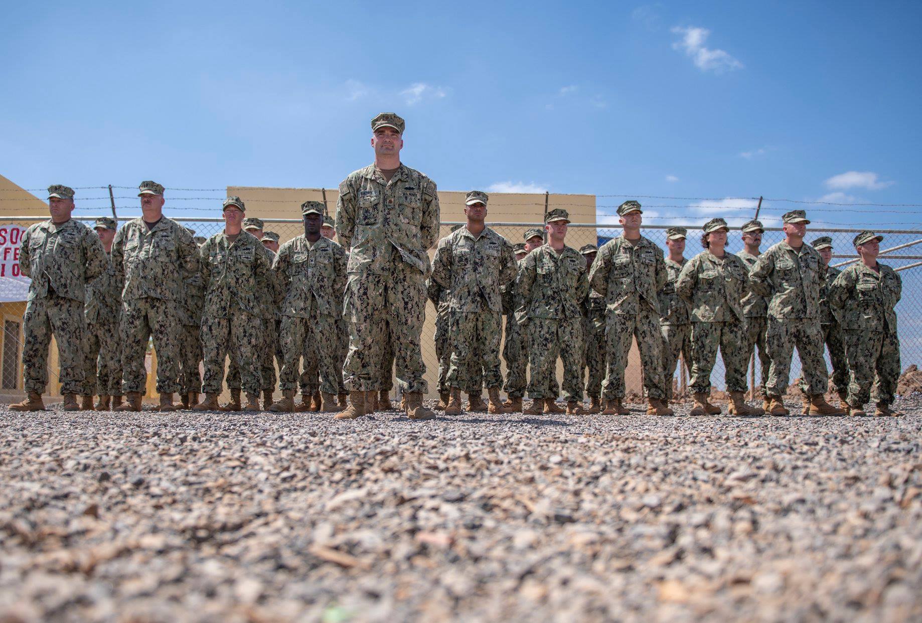 Combined Joint Task Force-Horn of Africa - U.S. Navy Seabees from Naval ...