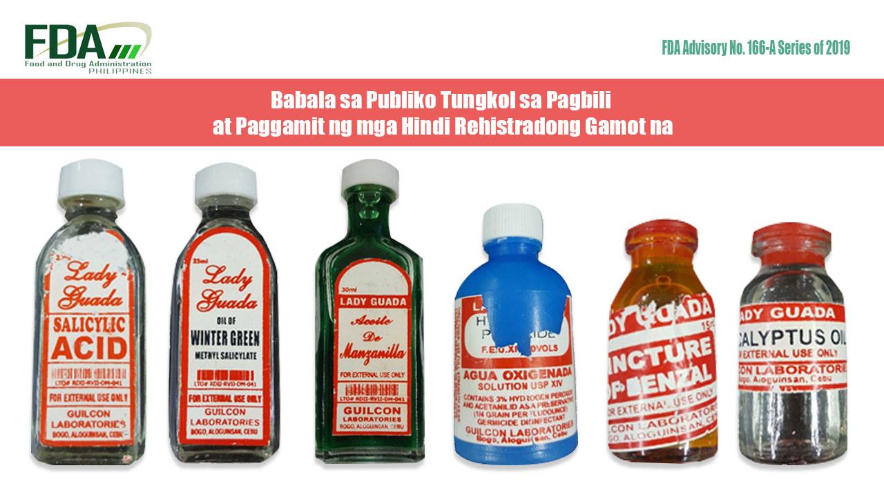Food and Drug Administration Philippines - ***FDA Advisory No. 2019-166 ...
