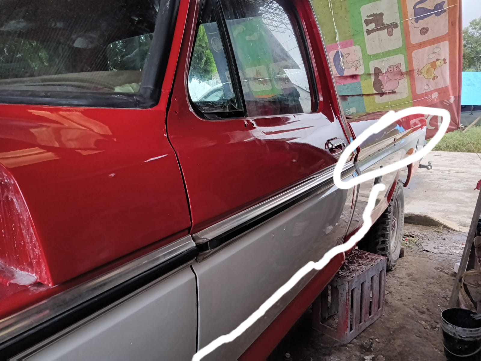 Par De Molduras De Paso De Rueda Trasera (Dcha. + Izq.) Para Ford F150/F250 Y Bronco 1987~1996