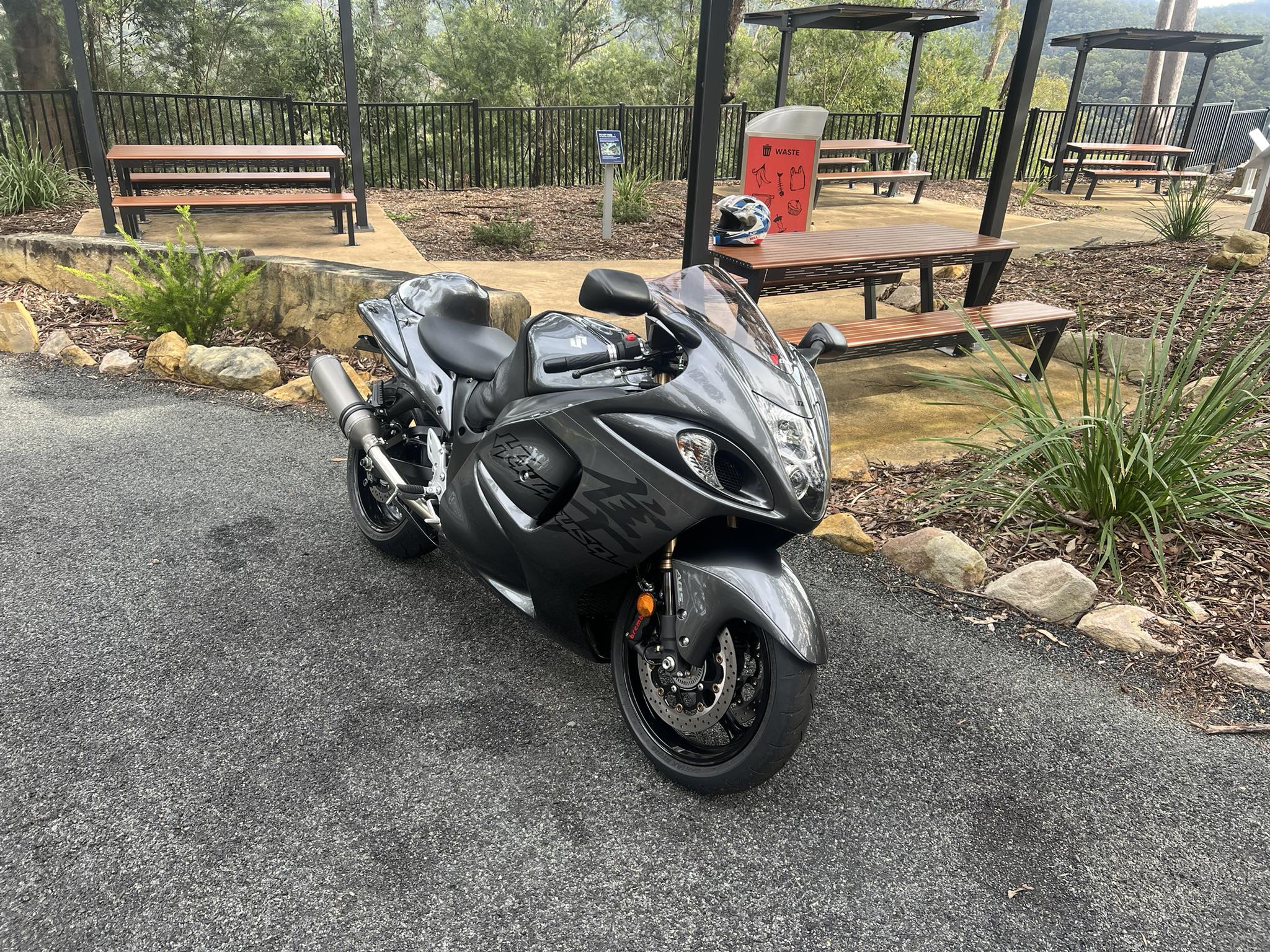 2016 blue and white hayabusa for sale?