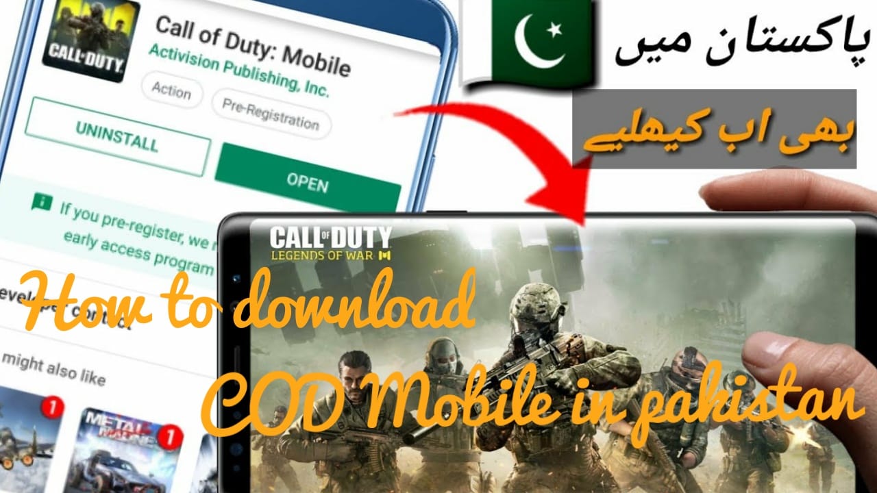 PakhtooN SquaD - How to download cod mobile in pakistan....