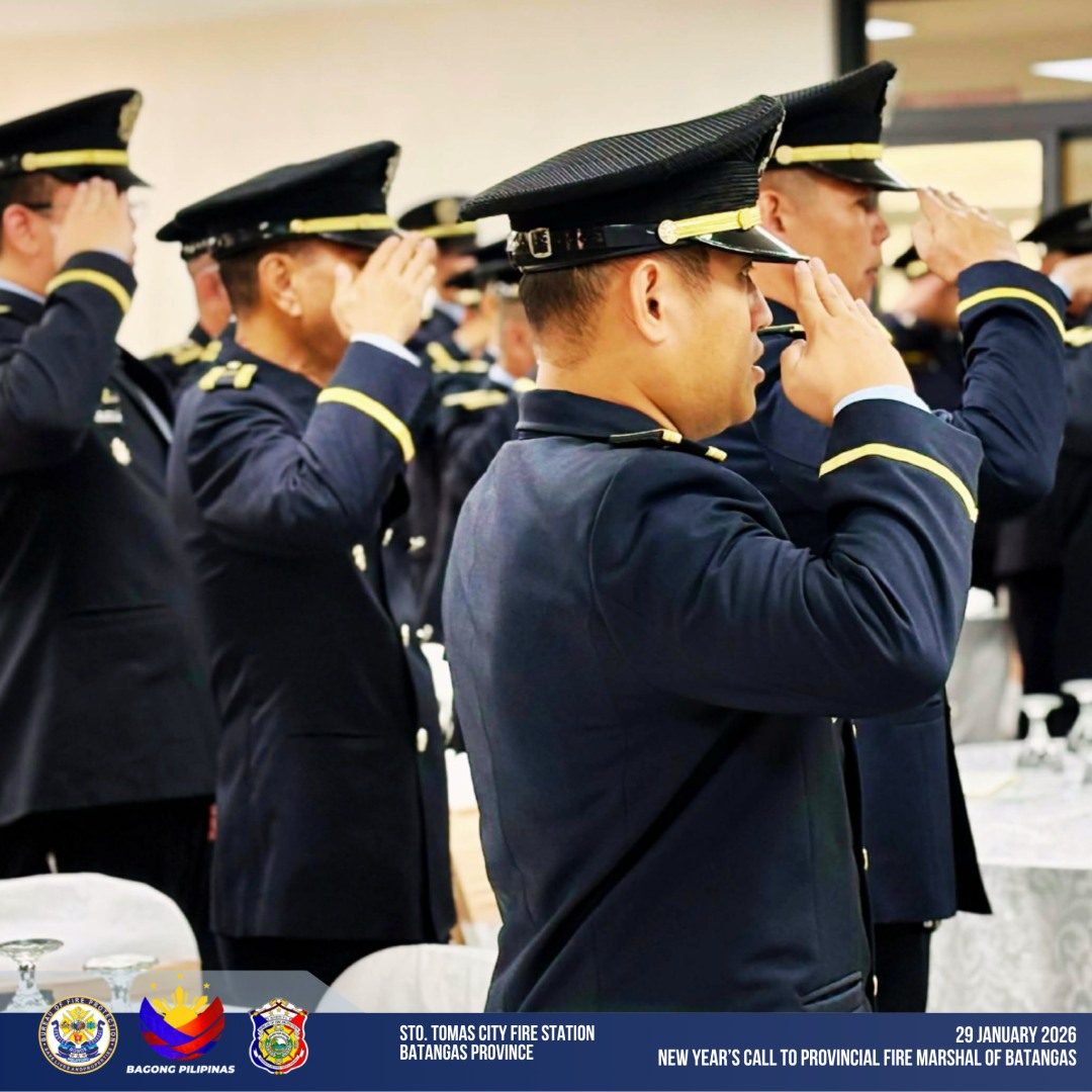 New Year’s Call & Command... - Bfp StoTomas FireStation | Facebook
