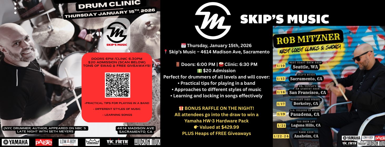 Rob Mitzner Drum Clinic