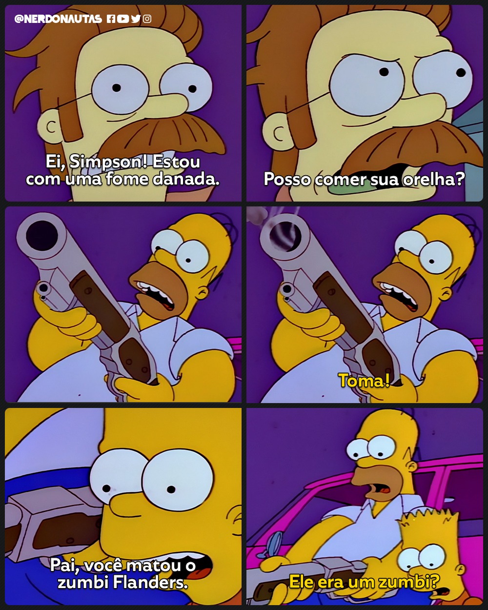 Nerdonautas - Os Simpsons - T04E05 #Frodo Curta: Nerdonautas