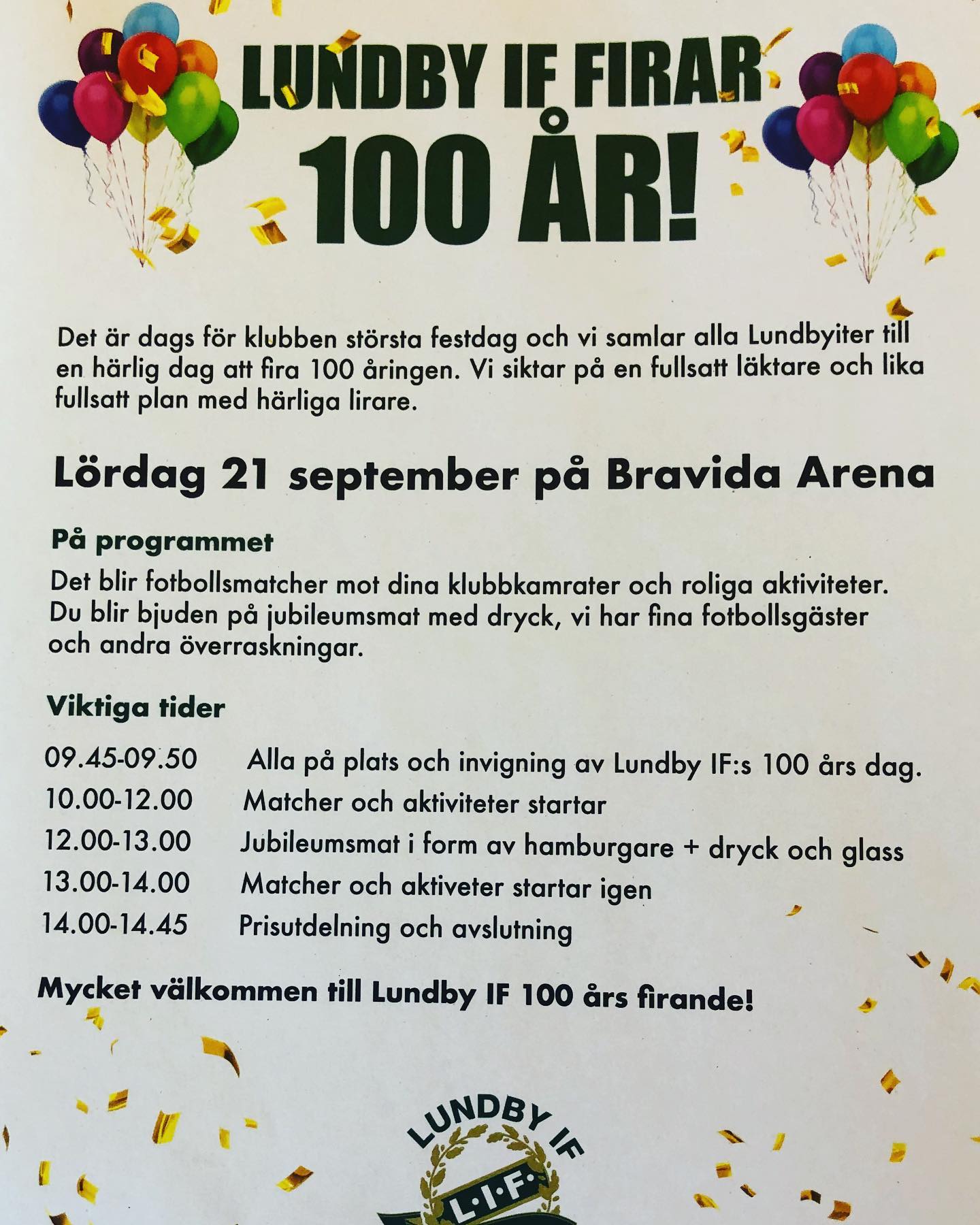 ANRIKA HISINGSKLUBBEN LUNDBY IF... - Backa/Kärra Lokaltidning