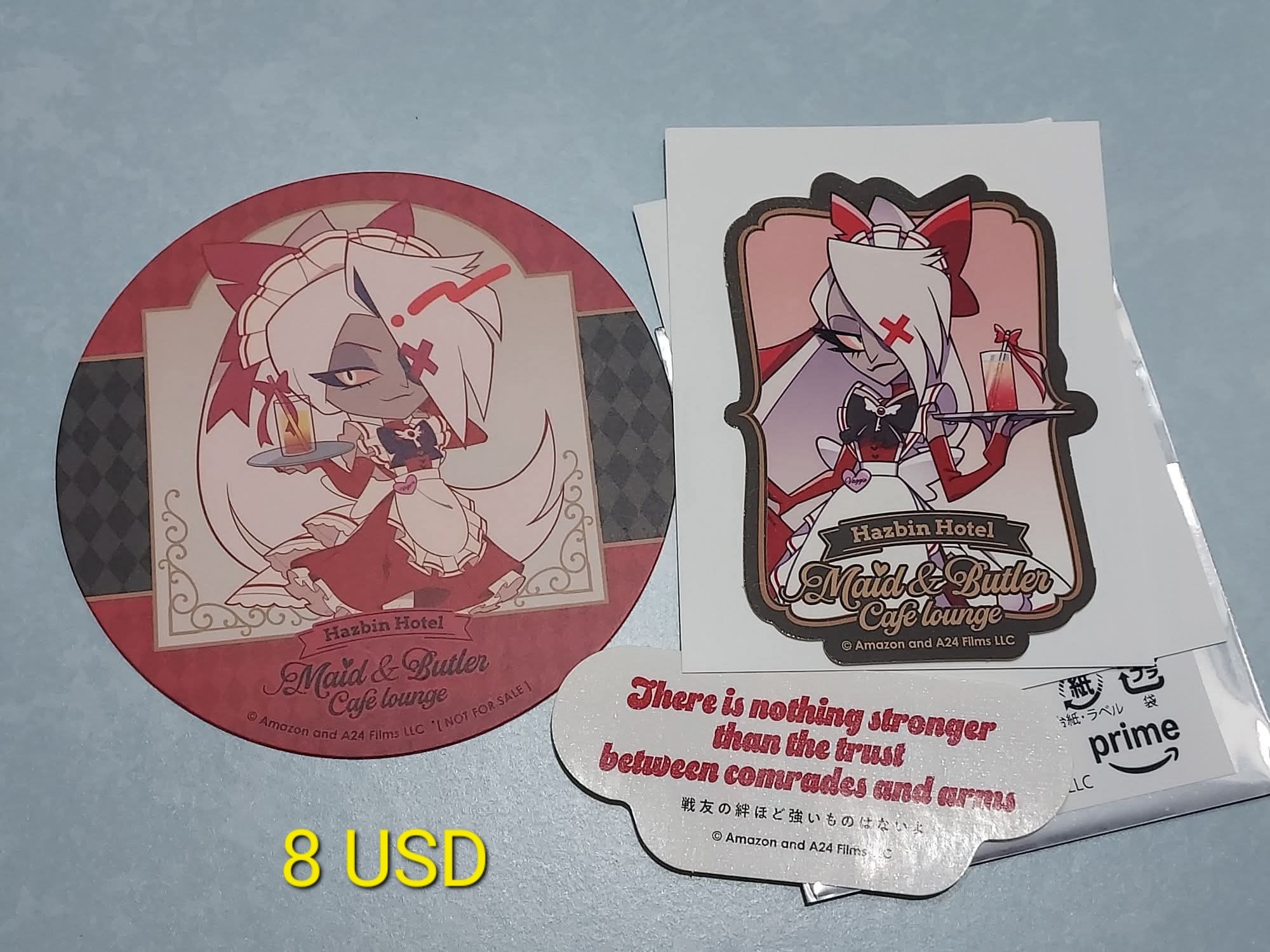 Maid cafe merchandise for sale