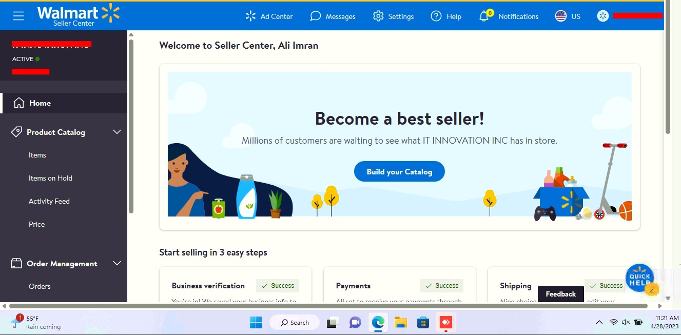 𝐀𝐧𝐨𝐭𝐡𝐞𝐫 𝐖𝐚𝐥𝐦𝐚𝐫𝐭 𝐒𝐞𝐥𝐥𝐞𝐫 𝐀𝐜𝐜𝐨𝐮𝐧𝐭... - eSkill by Elite Commerce | Facebook