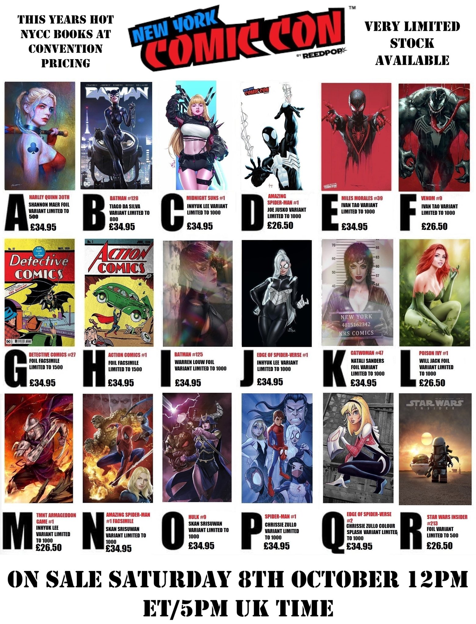 💥NYCC EXCLUSIVE!!💥 DETAILS BELOW ⬇️⬇️ AND THE HITS KEEP