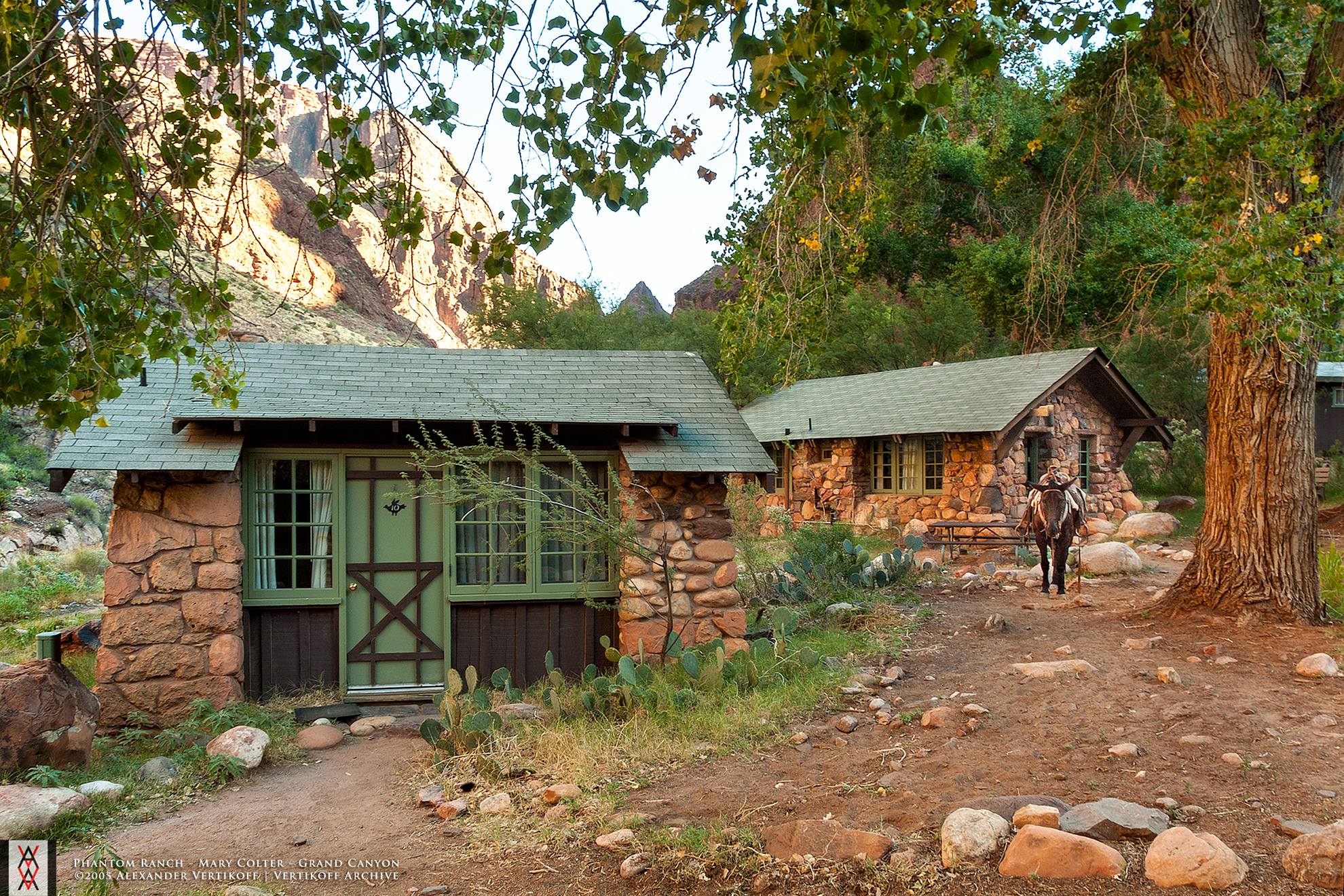 Natural Light Photography - Phantom Ranch. Grand Canyon. Mary Colter ...