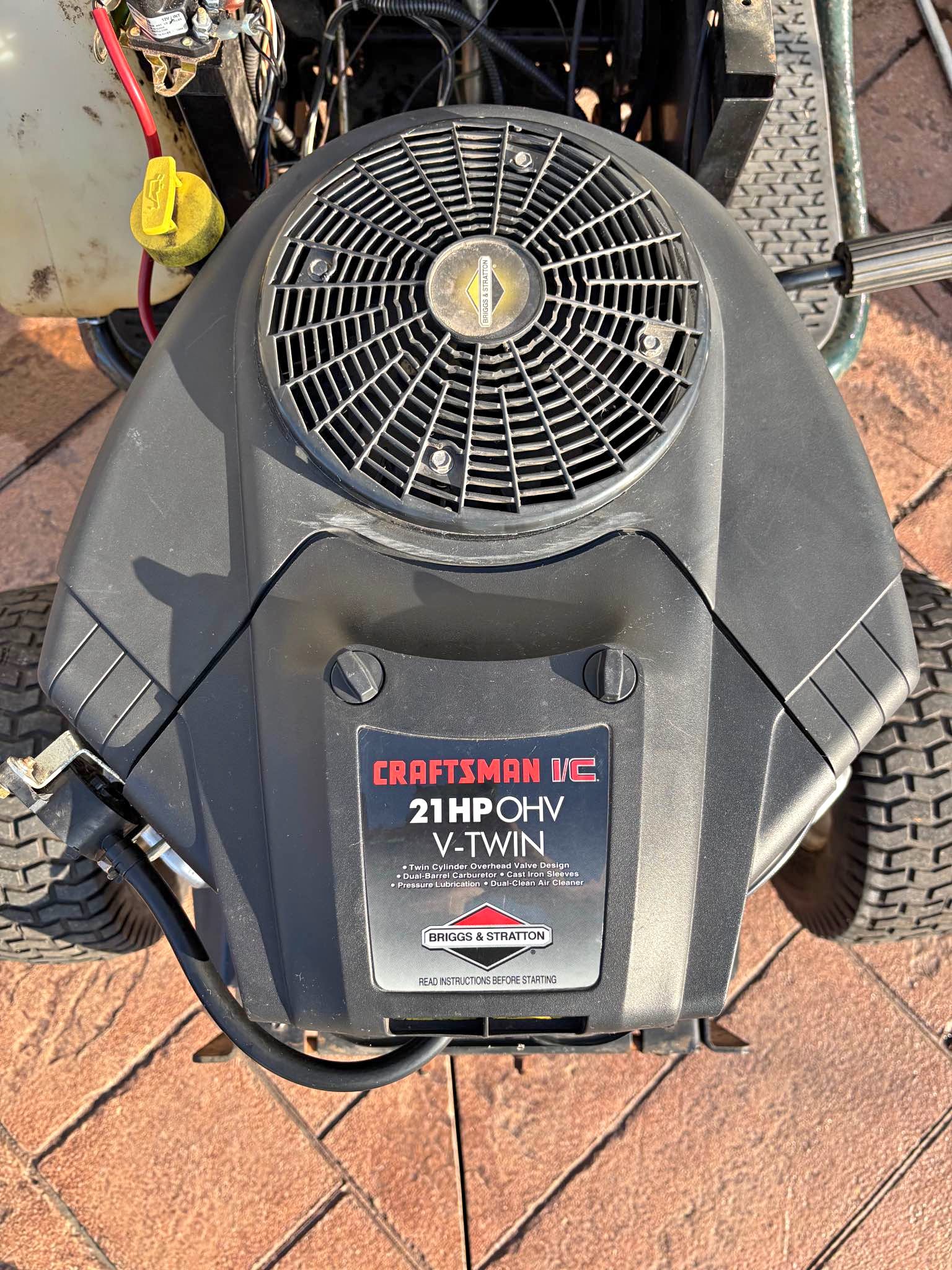 21HP Briggs and Stratton V-Twin Engine - Lawn Mowers - Monroe, Michigan ...