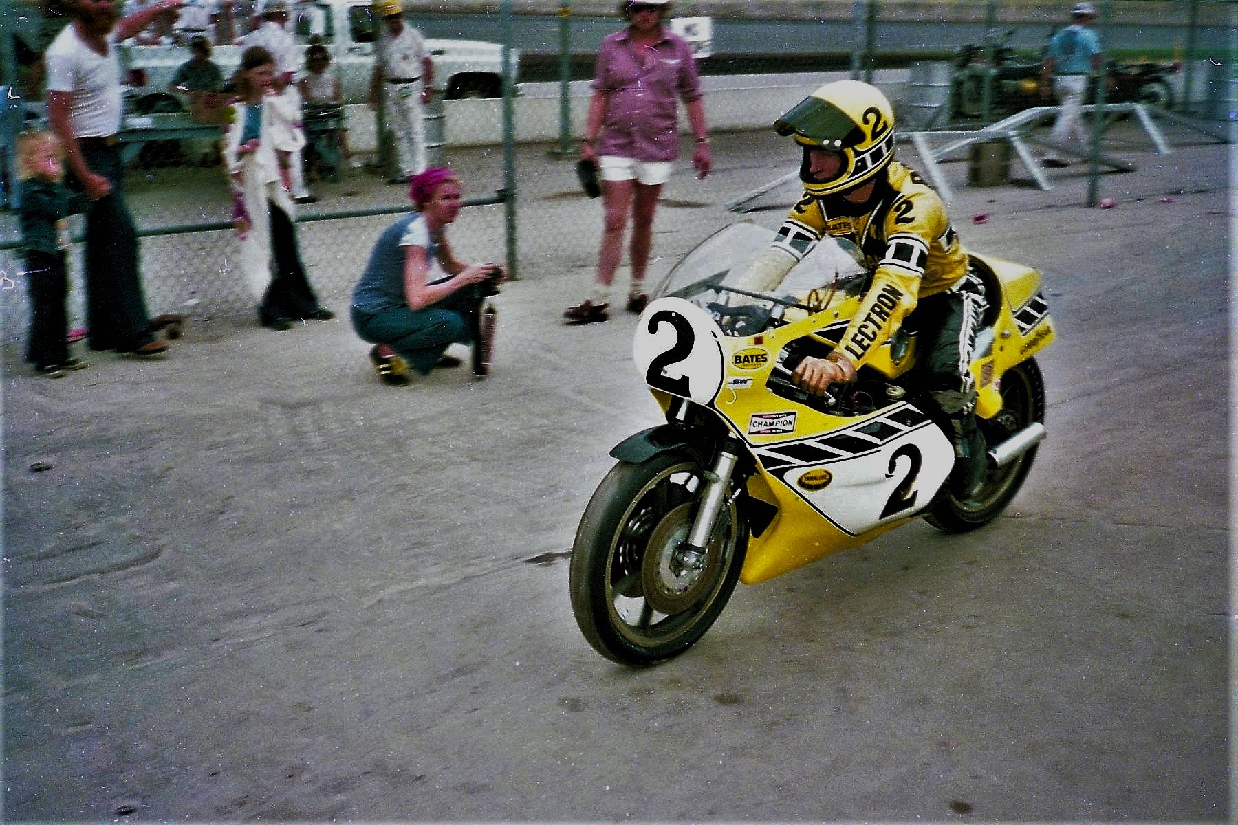 Kenny Roberts at Daytona photos from 1974-1984